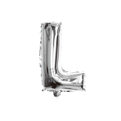 folieballon-letter-l-zilver