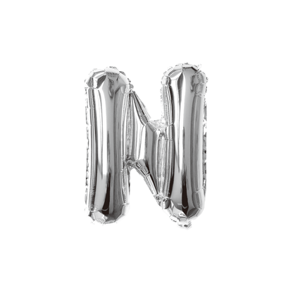 folieballon-letter-n-zilver