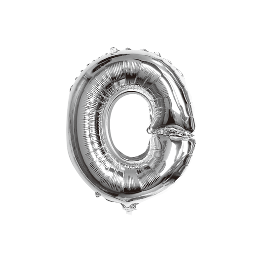 folieballon-letter-o-zilver