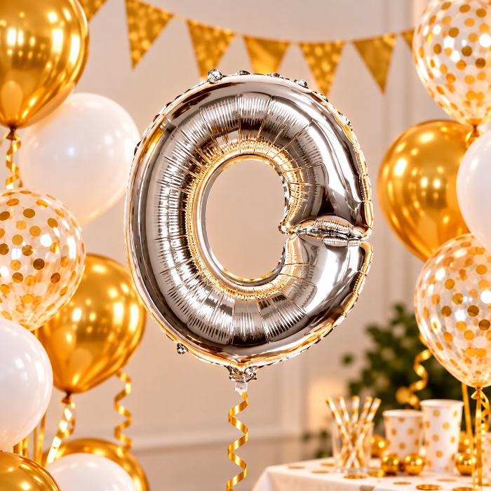 folieballon-letter-o-zilver