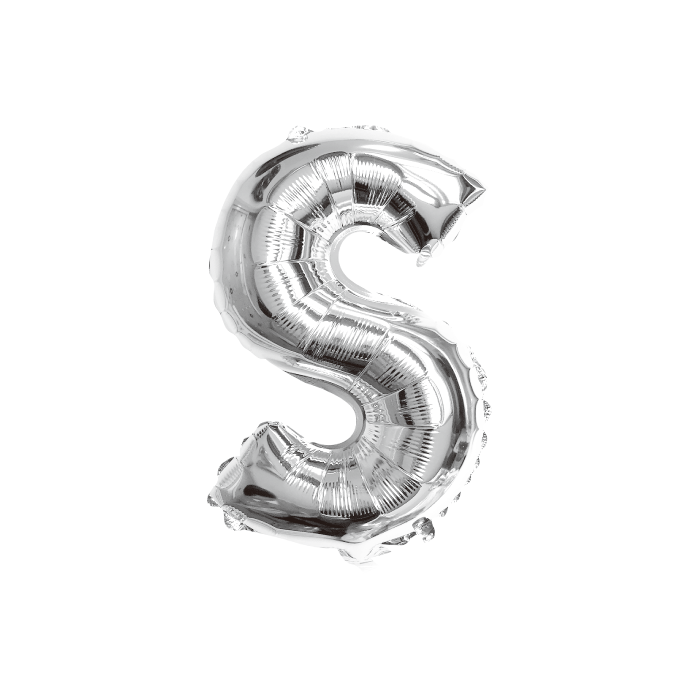 folieballon-letter-s-zilver
