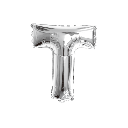 folieballon-letter-t-zilver