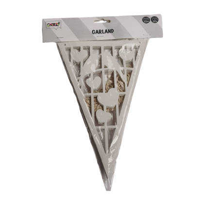 Vlaggenlijn Bruiloft Birdcage - 7,5m (20 vlaggen)