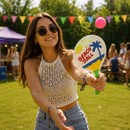 Beachball set meerkleurig