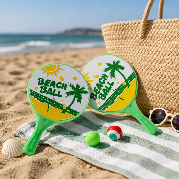 Beachball set velcro