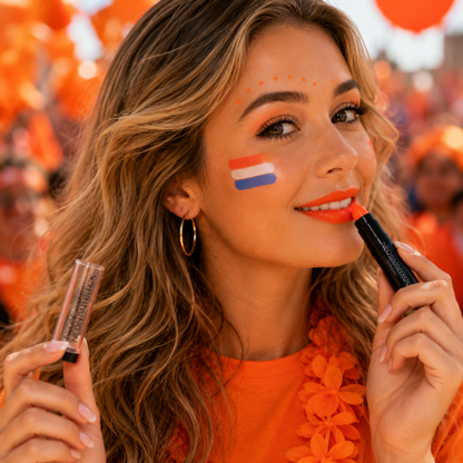 Lipstick make-up neon oranje 3,5g