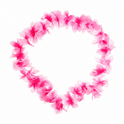 hawaii-krans-roze-wit-1
