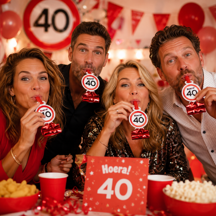 rolfluitjes-40-jaar-rood-wit-4-stuks