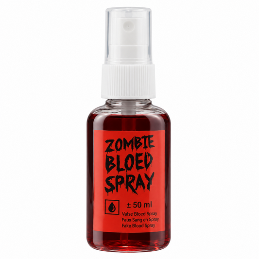Nepbloed Halloween zombie spray rood 59ml