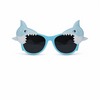 Partybril haaien blauw