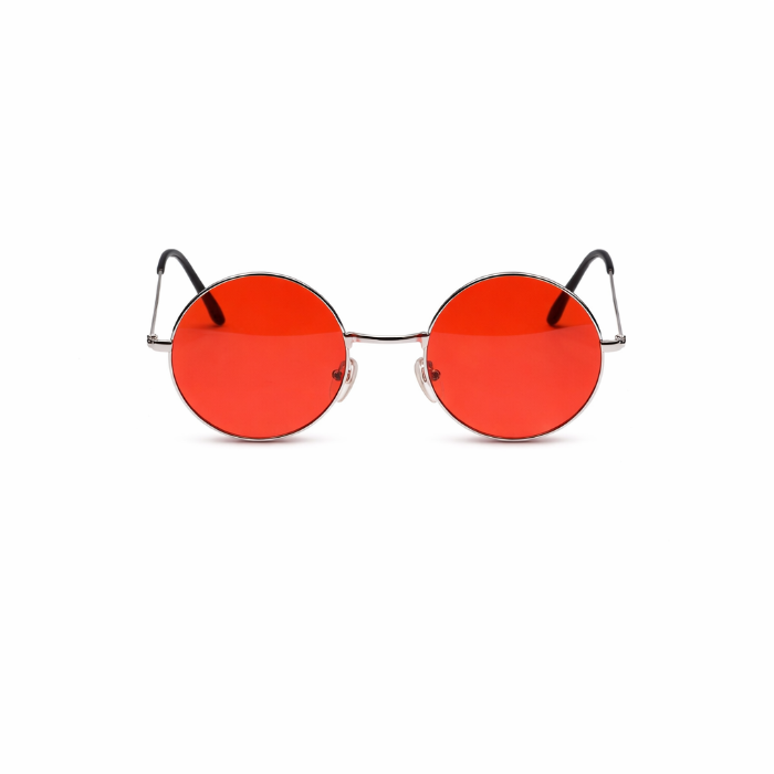 partybril-hippie-rood