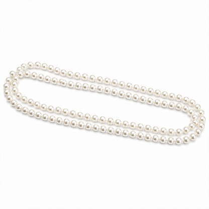 ketting-kralen-dubbel-parelmoer-wit-1