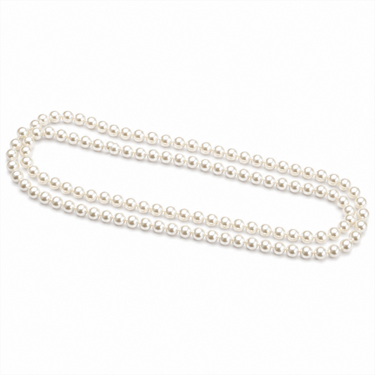 ketting-kralen-dubbel-parelmoer-wit-1