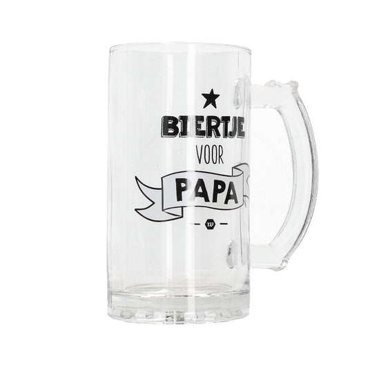 Bierglas "Biertje voor Papa" WOW NL 