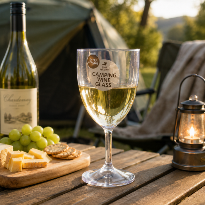 Wijnglas Camping