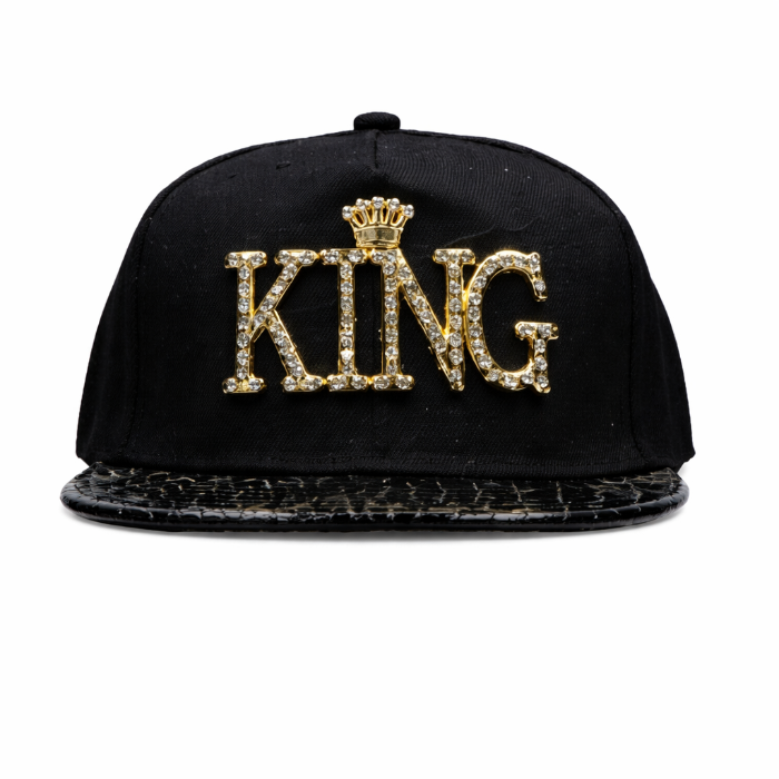 cap-king-goud-zwart