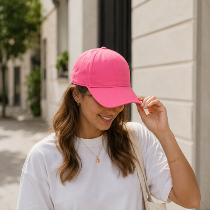 Cap neon roze