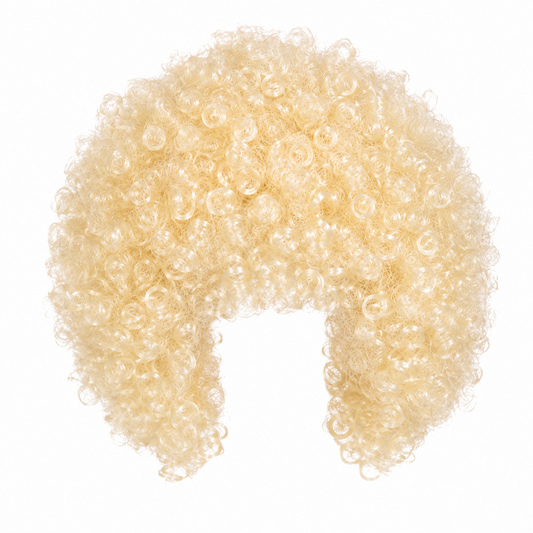Pruik big blondie krullen blond