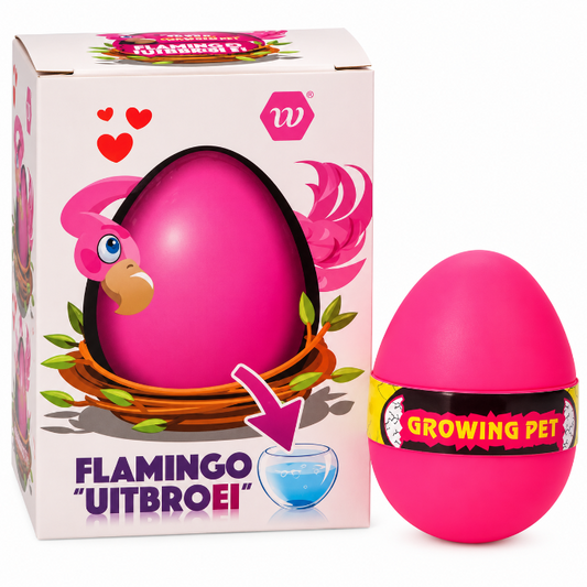flamingo-uitbroei-ei