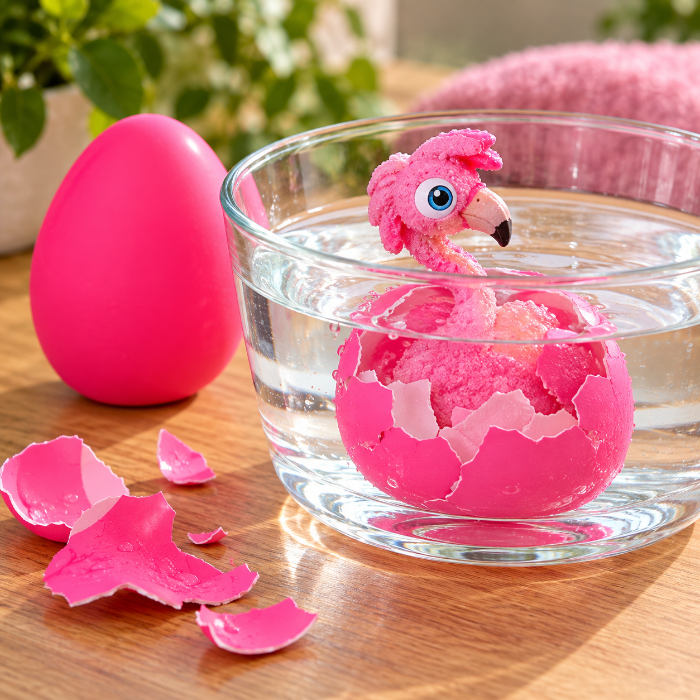 flamingo-uitbroei-ei
