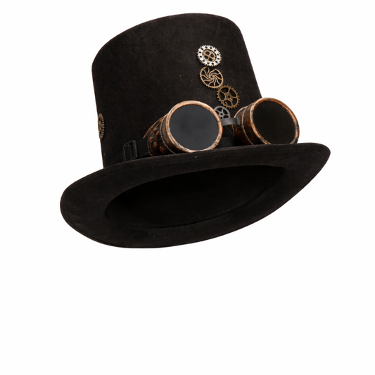 hoed-steampunk-bril-1