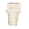 8717928413295_1 Bekers wit/ goud 8st