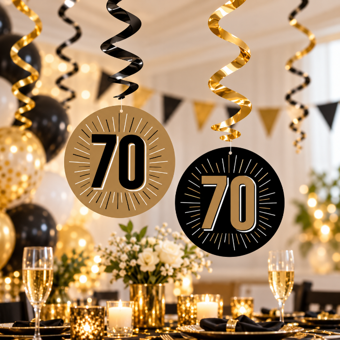 swirls-hangdecoratie-70-jaar-zwart-goud-6-stuks-1