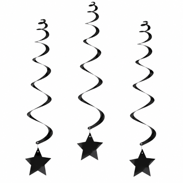 swirls-hangdecoratie-sterretjes-zwart-6-stuks-1