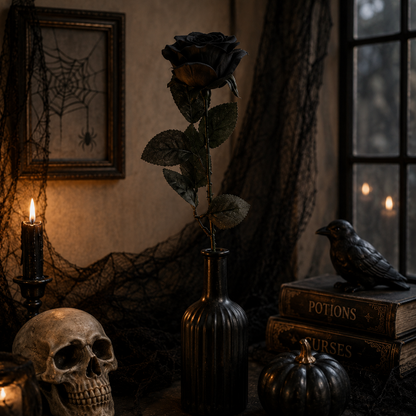 Roos - Halloween - zwart