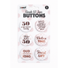 buttons-sarah-50-jaar-6st
