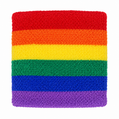 Zweetbandje regenboog