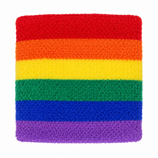 Zweetbandje regenboog