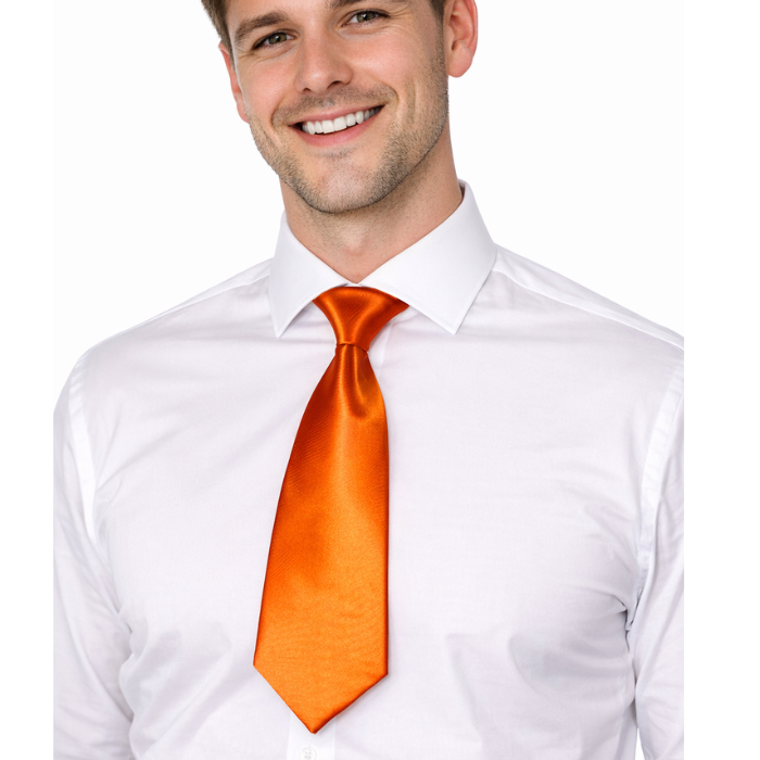 stropdas-kruikenstad-oranje-groen