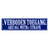 bordje-verboden-toegang