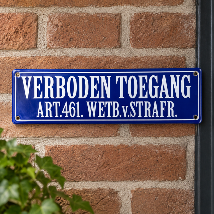 bordje-verboden-toegang