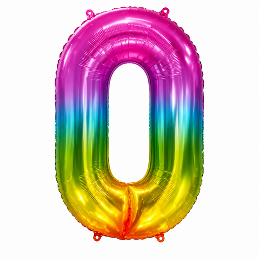 folieballon-cijfer-0-regenboog-80-cm