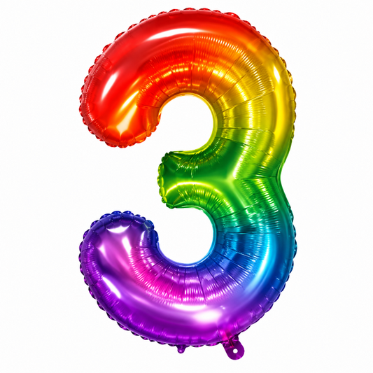 folieballon-cijfer-3-regenboog-80cm