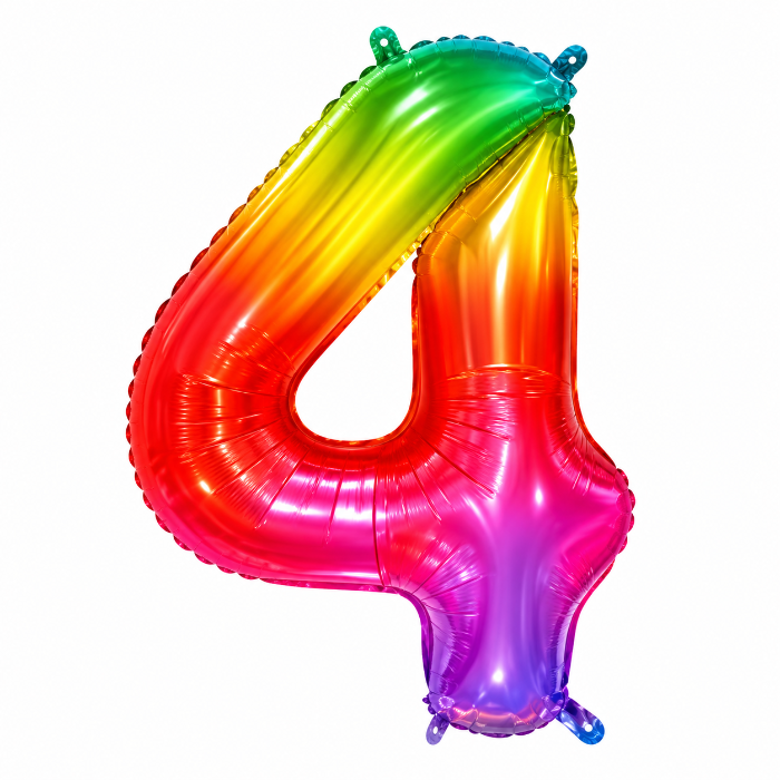 folieballon-cijfer-4-regenboog-80cm