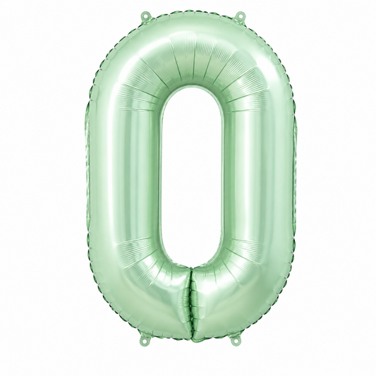 folieballon-cijfer-0-mintgroen-80cm