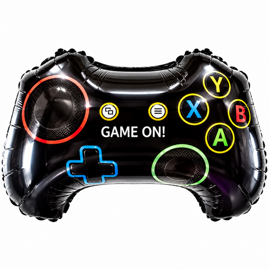 folieballon-playstation-zwart-50cm