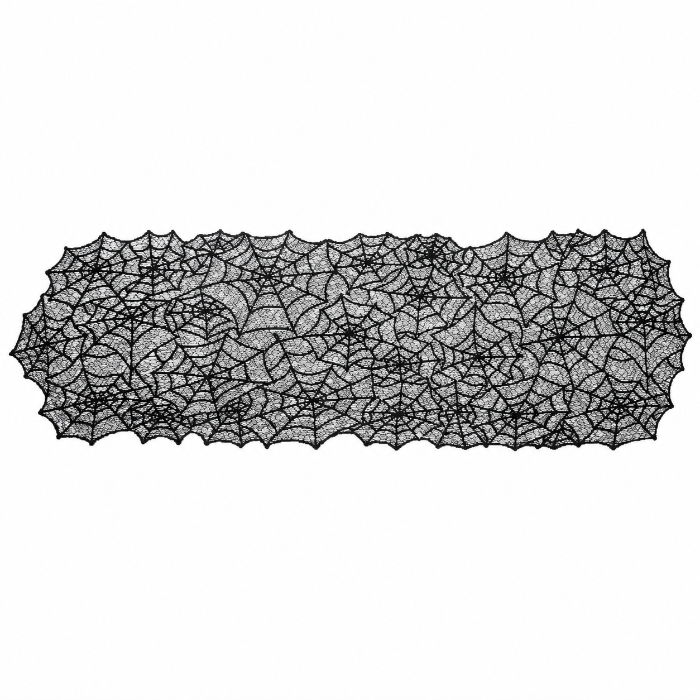 tafelloper-halloween-spinnenwebben-zwart-33-x-183cm