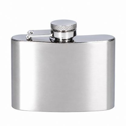 Heupfles classic zilver 90ml