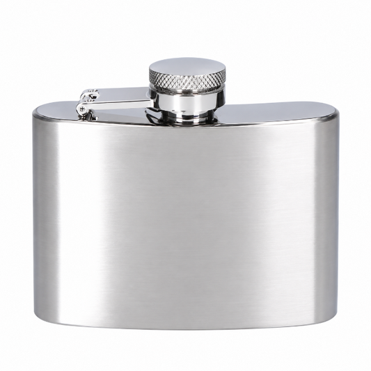 Heupfles classic zilver 90ml