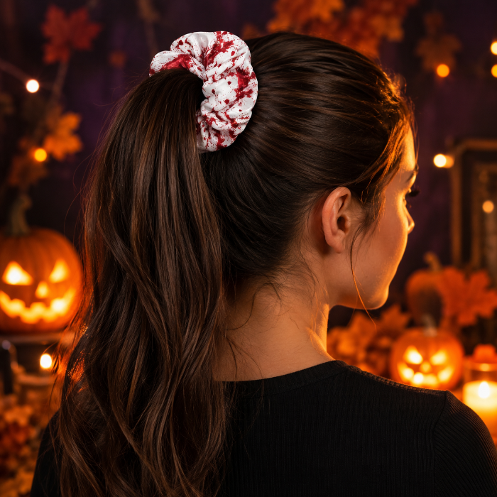 halloween-haarscrunchie-bloed