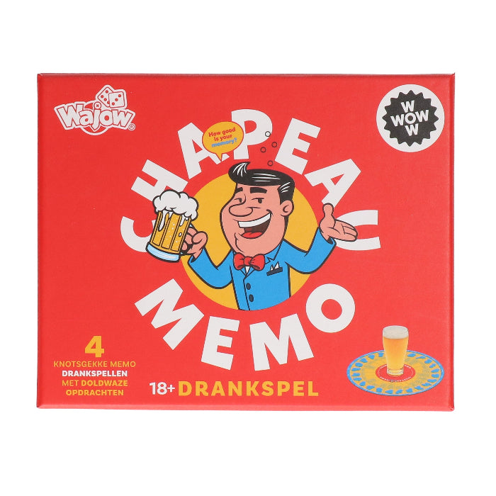 Chapeau-Memo-Drankspel