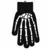 Handschoen met print skelet
