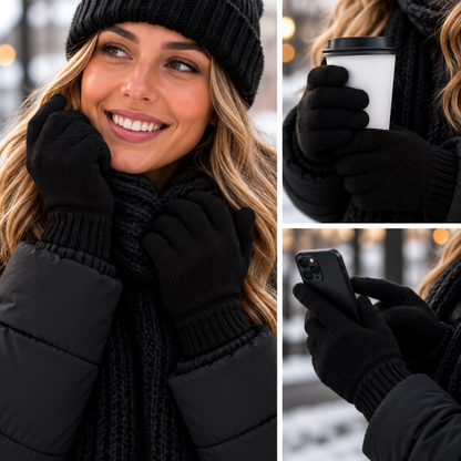 handschoen-magic-met-vinger-zwart