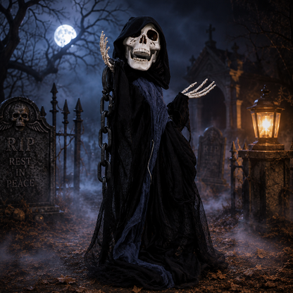 reaper-halloween-hangend-licht-en-geluid