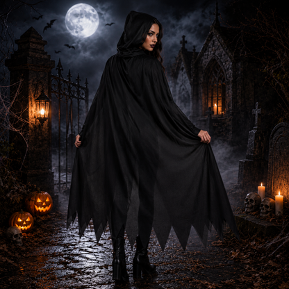 cape-halloween-capuchon-zwart-1
