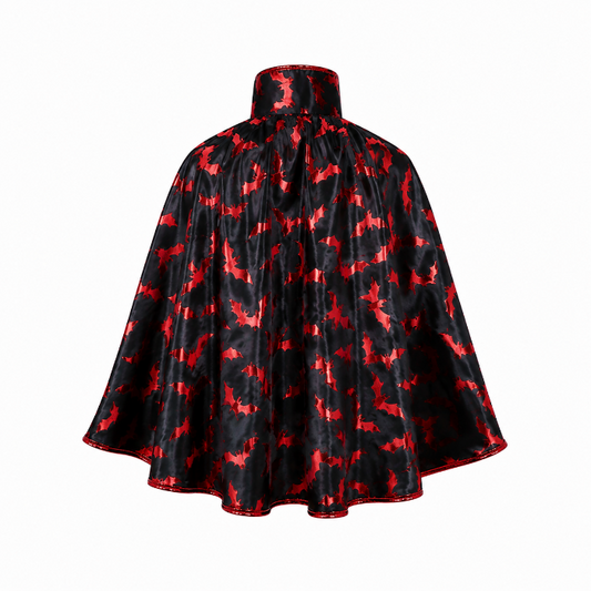 cape-vleermuizen-zwart-rood-kind-one-size